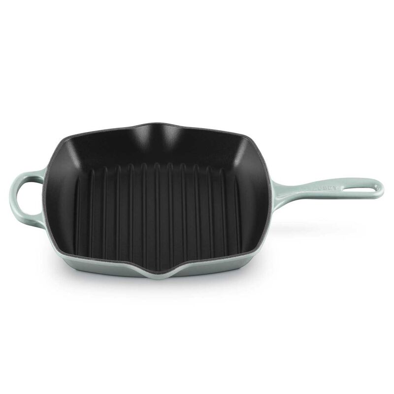 Le Creuset Signature Square Grillit 26cm - Sea Salt image number 2